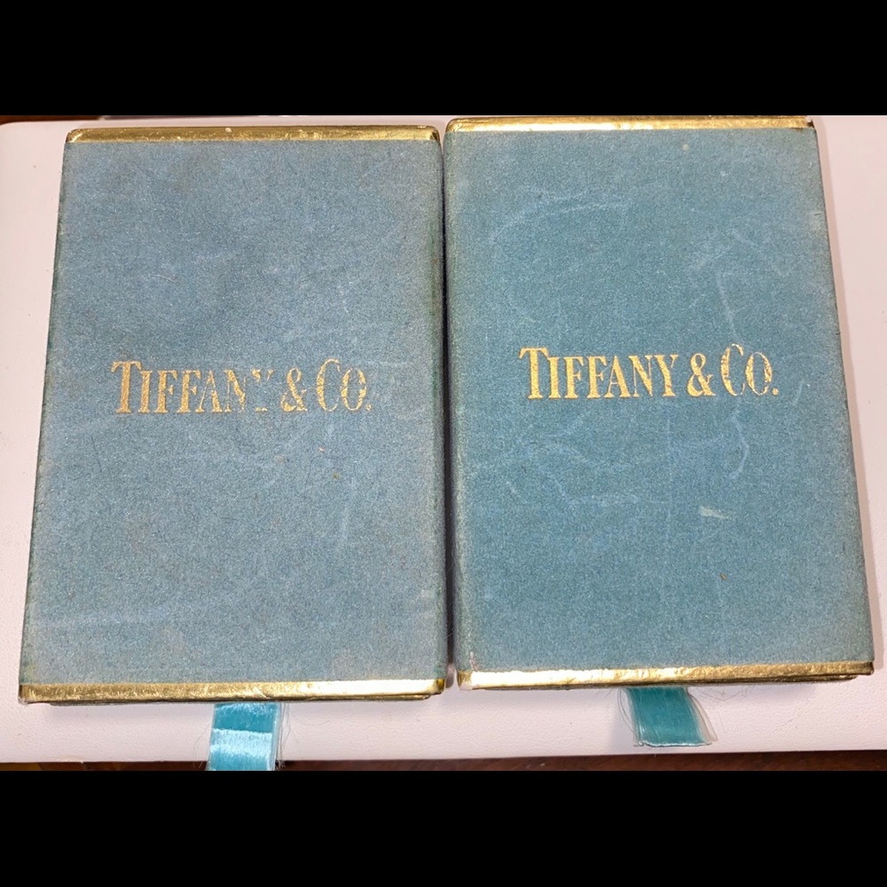 Vintage Tiffany & Co playing cards